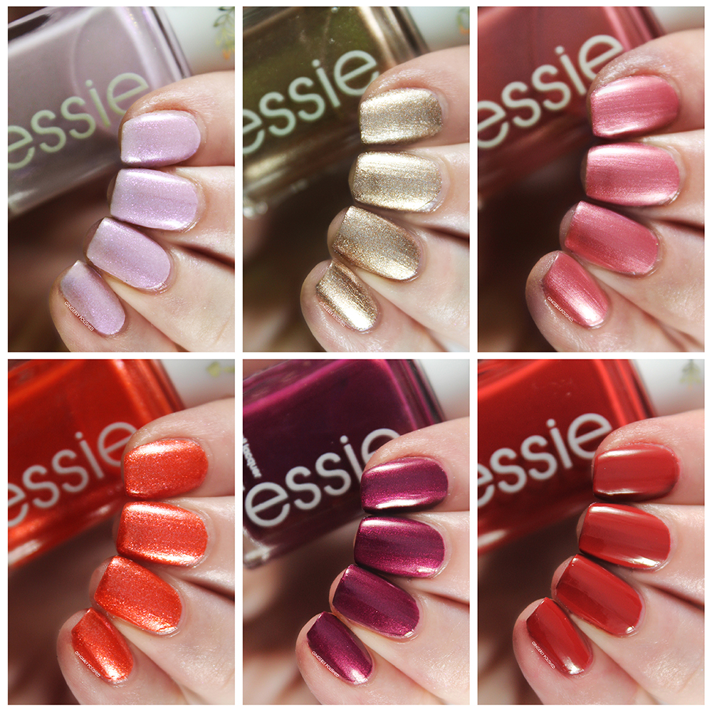 – 2021 & – Valentine\'s Collection Essie POLISHED GINGERLY Swatches Day Review