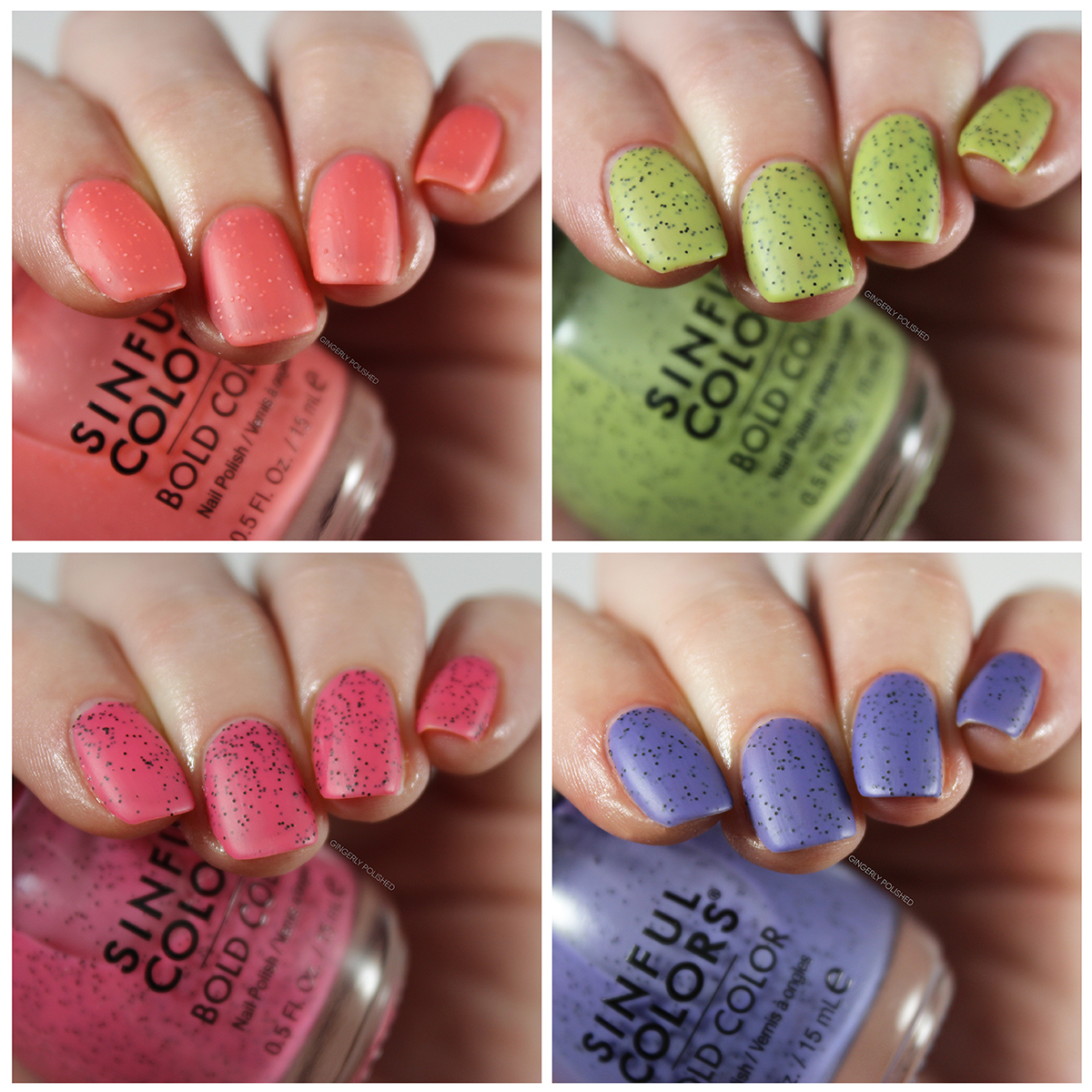 Prairie Beauty: SWATCH & REVIEW: Sinful Colors Essenchills Collection