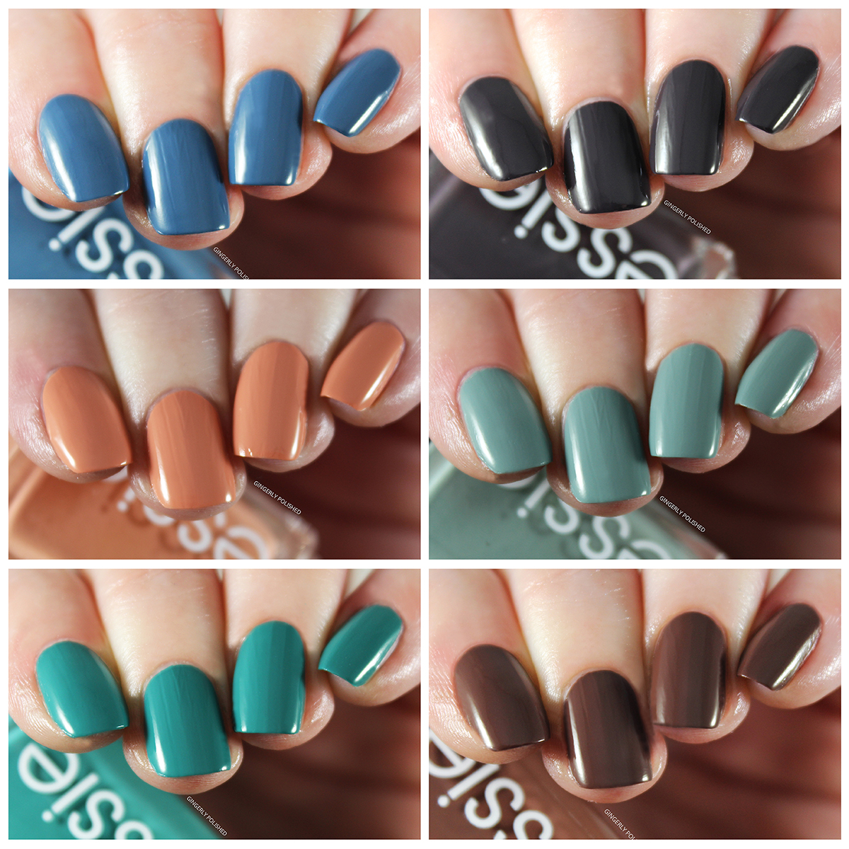 Essie \'(Un)guilty GINGERLY – – Pleasures\' Collection & Review Swatches POLISHED